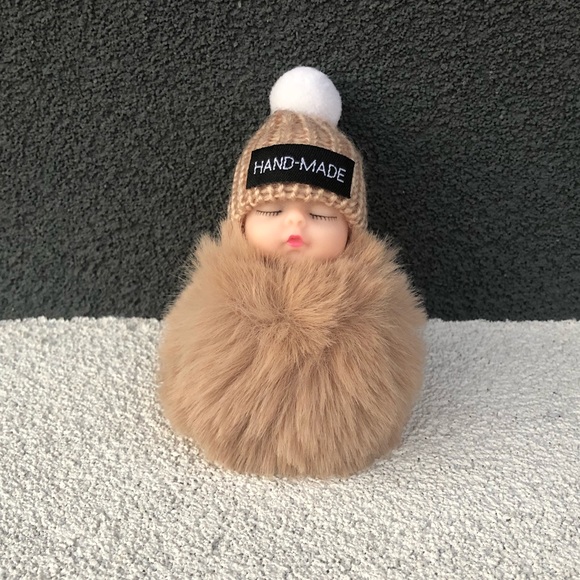 Absolutely Adorable Sleeping Baby Keychain - Picture 4 of 8